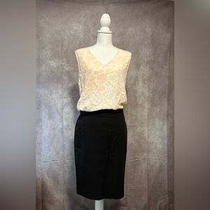 Equipment silk sleeveless blouse